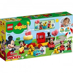 Mickey egér és Minnie egér születésnapi vonata Lego DUPLO