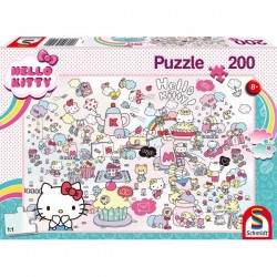 Hello Kitty 200 darabos puzzle