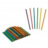 Színes gömbölyű fa pálcika - 120 darab
