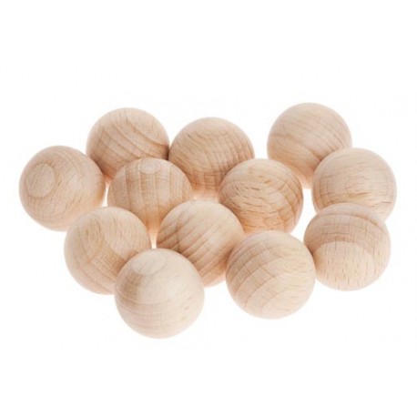 Fa golyók - 18 mm