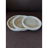 Set tăvi rotunde din lemn 20-23-26 cm