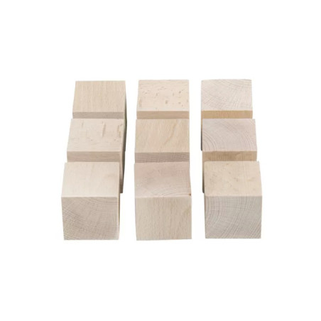 Fa kocka szett 5x5x5 cm