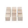 Set de cuburi din lemn 5x5x5 cm