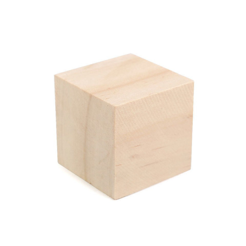 Fa kocka - darabra 6x6x6 cm