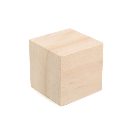 Fa kocka - darabra 6x6x6 cm