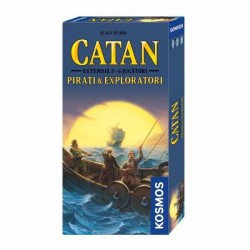 Catan Kalózok és Felfedezők 5-6 fős kiegészítő Román kiadás