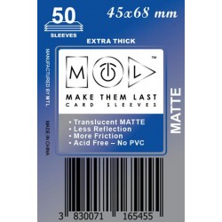 MTL Extra Prémium Kártyavédő (50db) 45X68mm
